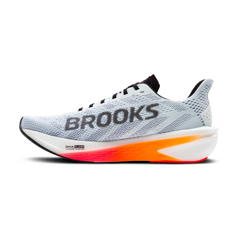 ブルックス（BROOKS）（メンズ）ランニングシューズ ハイペリオン2 ホワイト BRM4323 W/OR スニーカー スポーツ トレーニング ジョギング 軽量 反発性