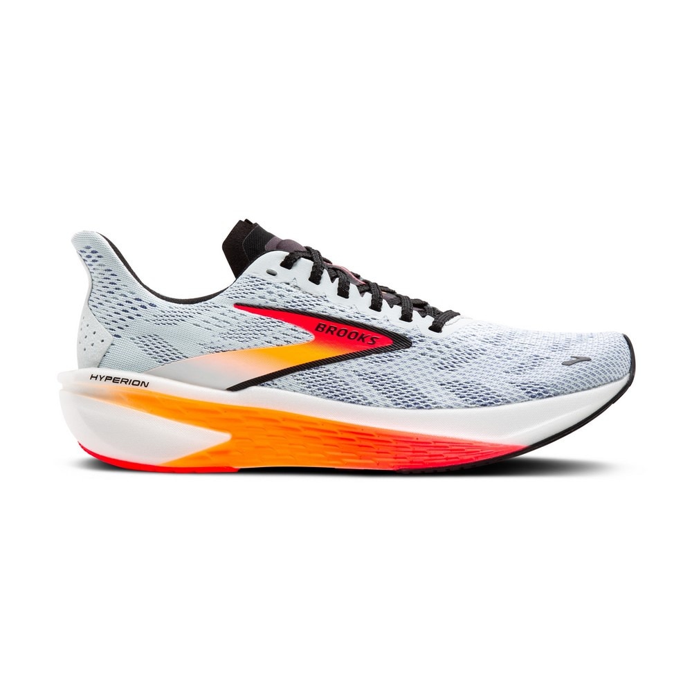 ブルックス（BROOKS）（メンズ）ランニングシューズ ハイペリオン2 ホワイト BRM4323 W/OR スニーカー スポーツ トレーニング ジョギング 軽量 反発性