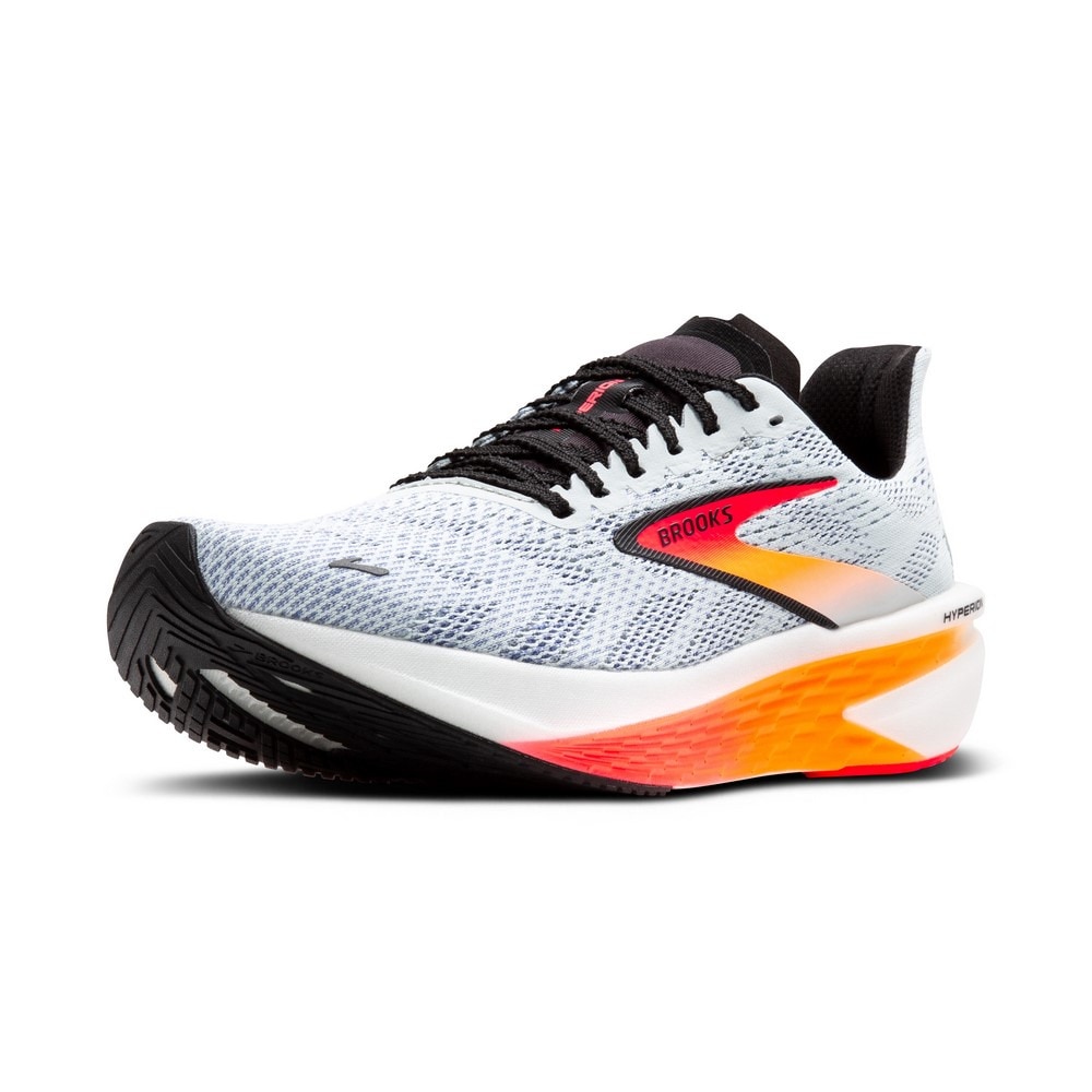 ブルックス（BROOKS）（メンズ）ランニングシューズ ハイペリオン2 ホワイト BRM4323 W/OR スニーカー スポーツ トレーニング ジョギング 軽量 反発性