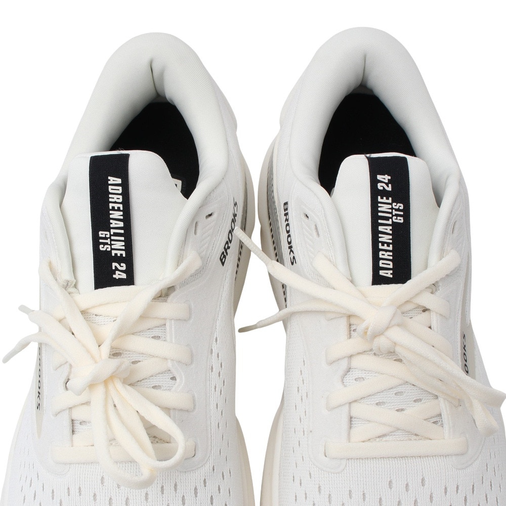 ブルックス（BROOKS）（メンズ）ランニングシューズ アドレナリンGTS24 アイボリー BRM4373 IV スニーカー スポーツ トレーニング ジョギング クッション性