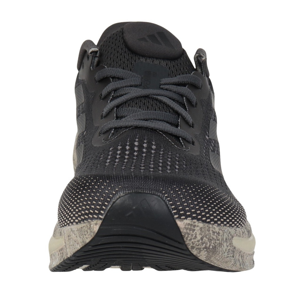 アディダス（adidas）（メンズ）ランニングシューズ スーパーノヴァライズ ブラック グレー ID8781 スニーカー ジョギング クッション性 快適
