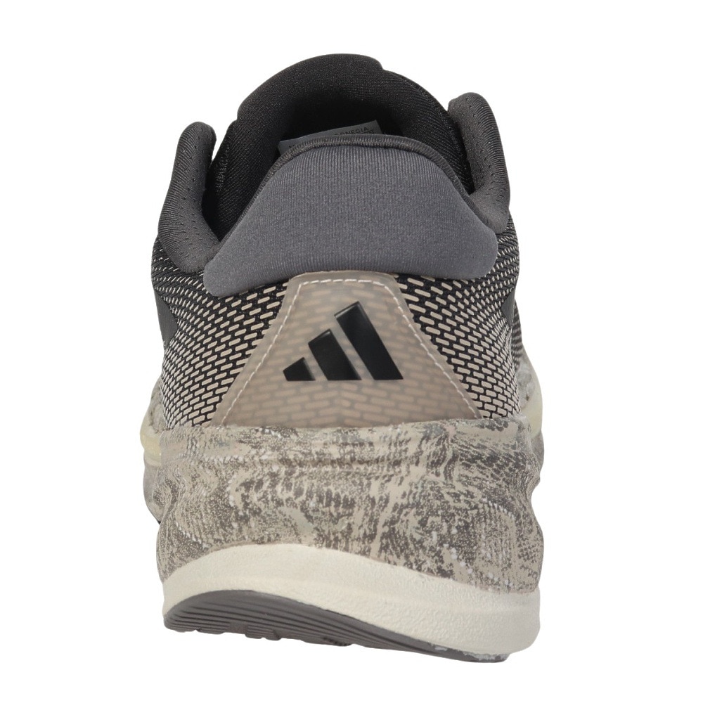 アディダス（adidas）（メンズ）ランニングシューズ スーパーノヴァライズ ブラック グレー ID8781 スニーカー ジョギング クッション性 快適