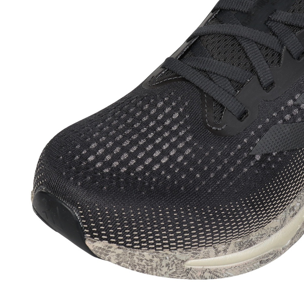 アディダス（adidas）（メンズ）ランニングシューズ スーパーノヴァライズ ブラック グレー ID8781 スニーカー ジョギング クッション性 快適