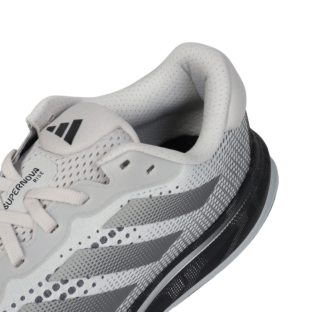 アディダス（adidas）（メンズ）ランニングシューズ スーパーノヴァライズ グレー ブラック ID8782 スニーカー ジョギング クッション性 快適