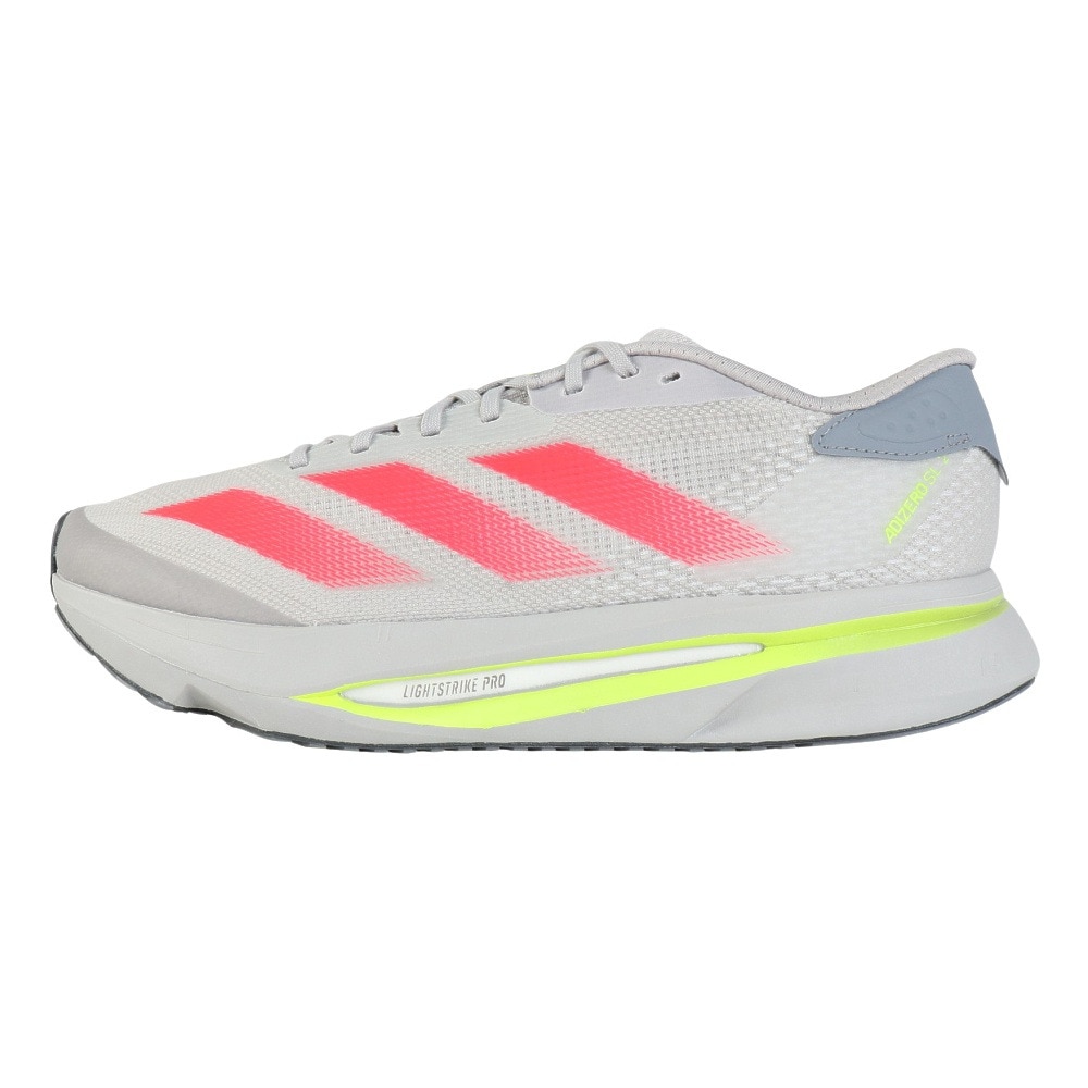 アディダス（adidas）（メンズ）ランニングシューズ アディゼロ SL2 M グレー IH8193 スニーカー ジョギング トレーニング 軽量 安定性