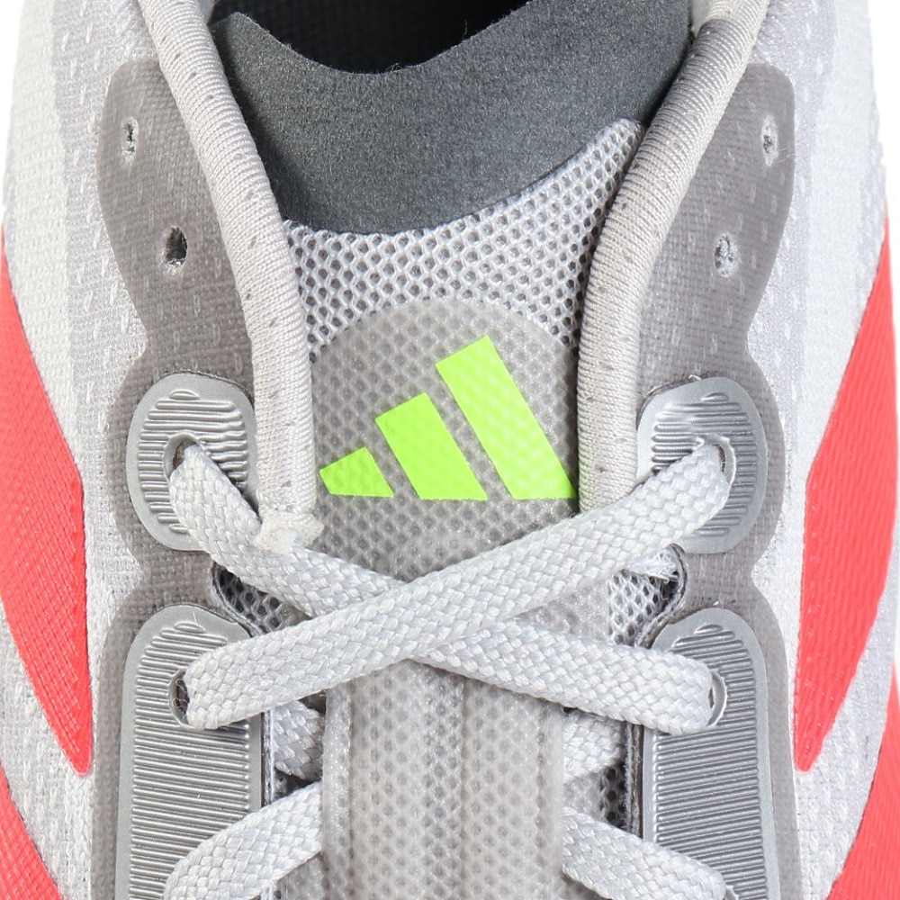 アディダス（adidas）（メンズ）ランニングシューズ アディゼロデュラモスピード2 M グレー JQ2200 スニーカー ジョギング 部活 軽量 通気性
