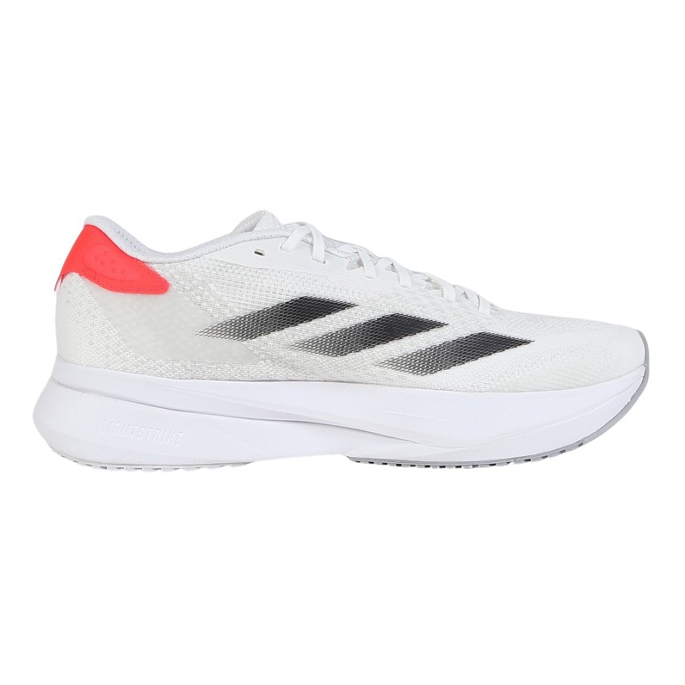 アディダス（adidas）（メンズ）【注目モデル】【軽量】【2025年春夏新作】 アディゼロ SL2 ホワイト レッド JS1181 ランニングシューズ