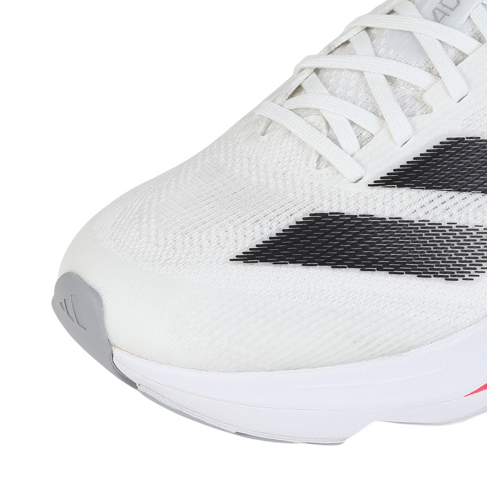 アディダス（adidas）（メンズ）【注目モデル】【軽量】【2025年春夏新作】 アディゼロ SL2 ホワイト レッド JS1181 ランニングシューズ