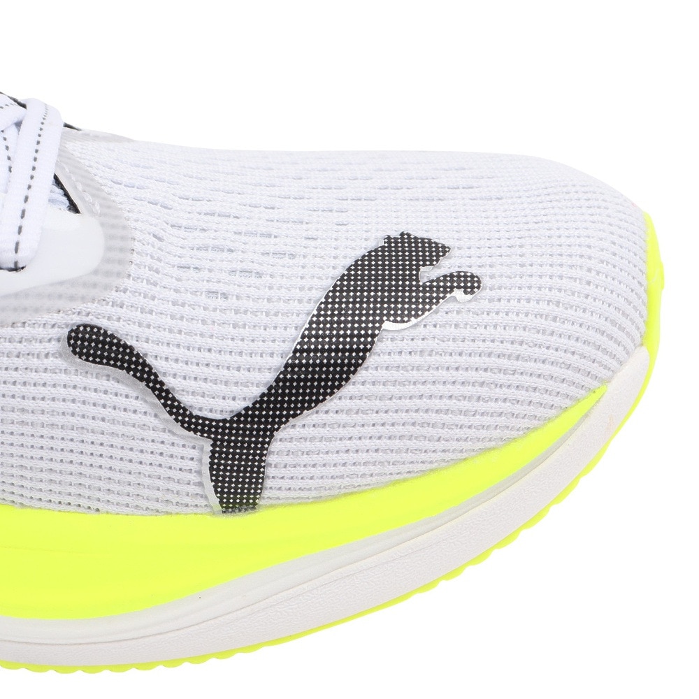 プーマ（PUMA）（メンズ）ランニングシューズ ヴェロシティニトロ3 EG ホワイト 31190201 スニーカー トレーニング マラソン クッション 軽量 反発力