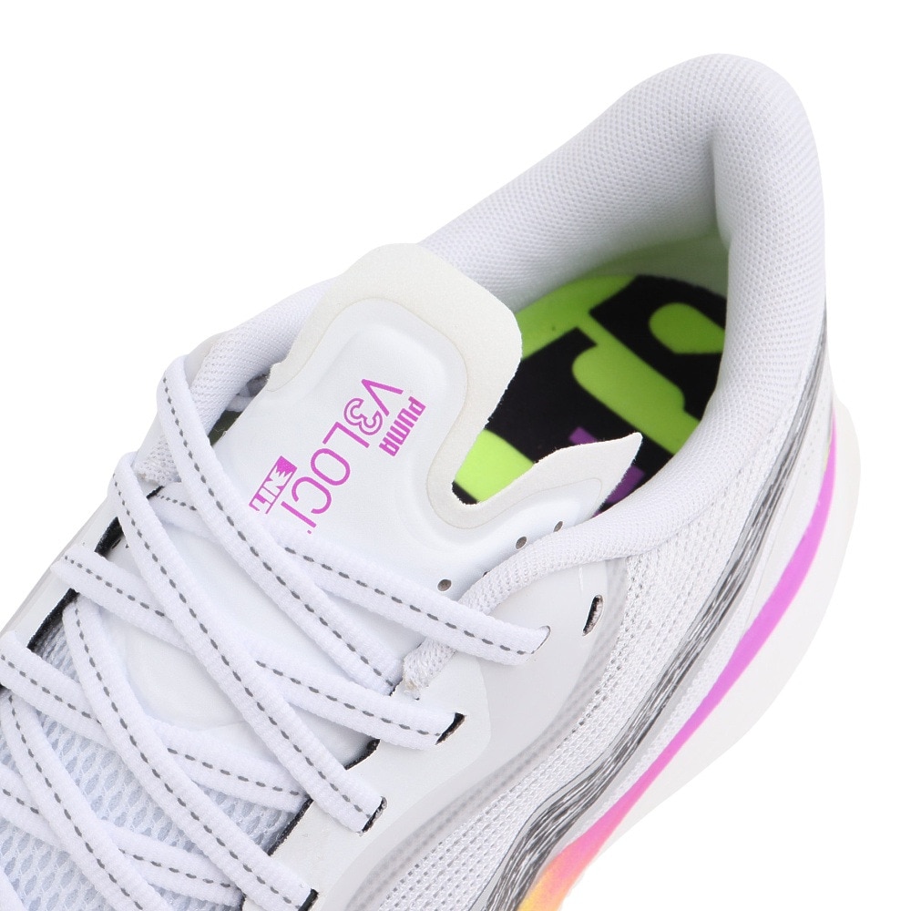 プーマ（PUMA）（メンズ）ランニングシューズ ヴェロシティニトロ3 EG ホワイト 31190201 スニーカー トレーニング マラソン クッション 軽量 反発力