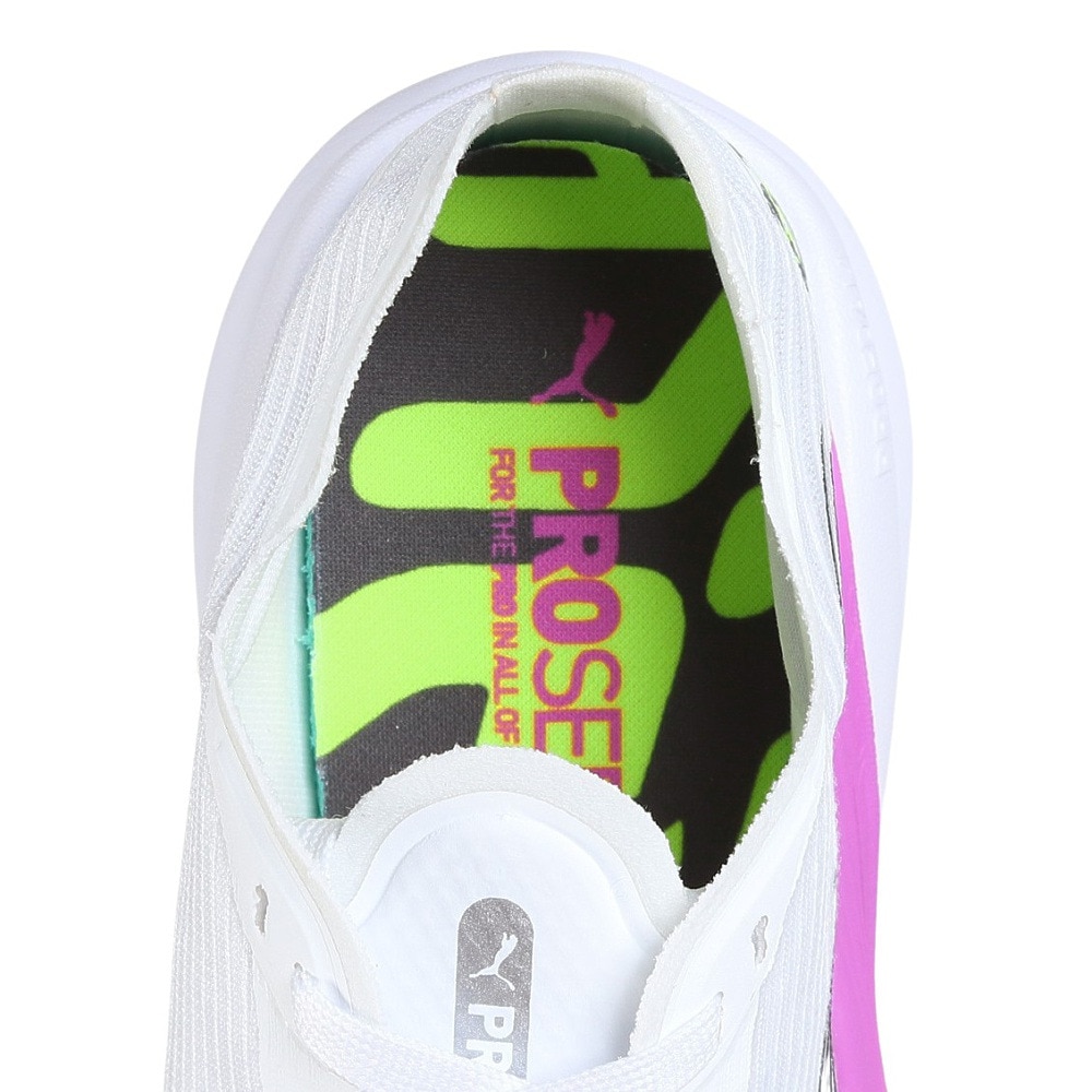 プーマ（PUMA）（メンズ）ランニングシューズ リディームプロレーサー EG ホワイト 31190601 スニーカートレーニング マラソン 部活 軽量 安定性 