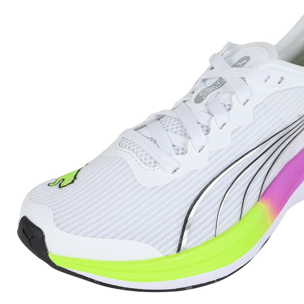 プーマ（PUMA）（メンズ）ランニングシューズ リディームプロレーサー EG ホワイト 31190601 スニーカートレーニング マラソン 部活 軽量 安定性 