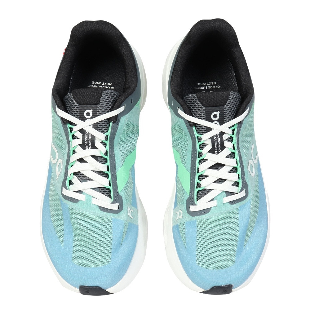 オン（On）（メンズ）ランニングシューズ クラウドサーファー ネクスト ワイド ミント 3ME30193209 スニーカー 軽量 ジョギング Cloudsurfer Next  Wide