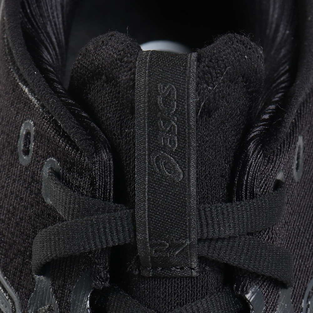 アシックス（ASICS）（メンズ）ランニングシューズ ゲルニンバス27 ブラック グレー 1011B958.001 スニーカー クッション GEL-NIMBUS 27