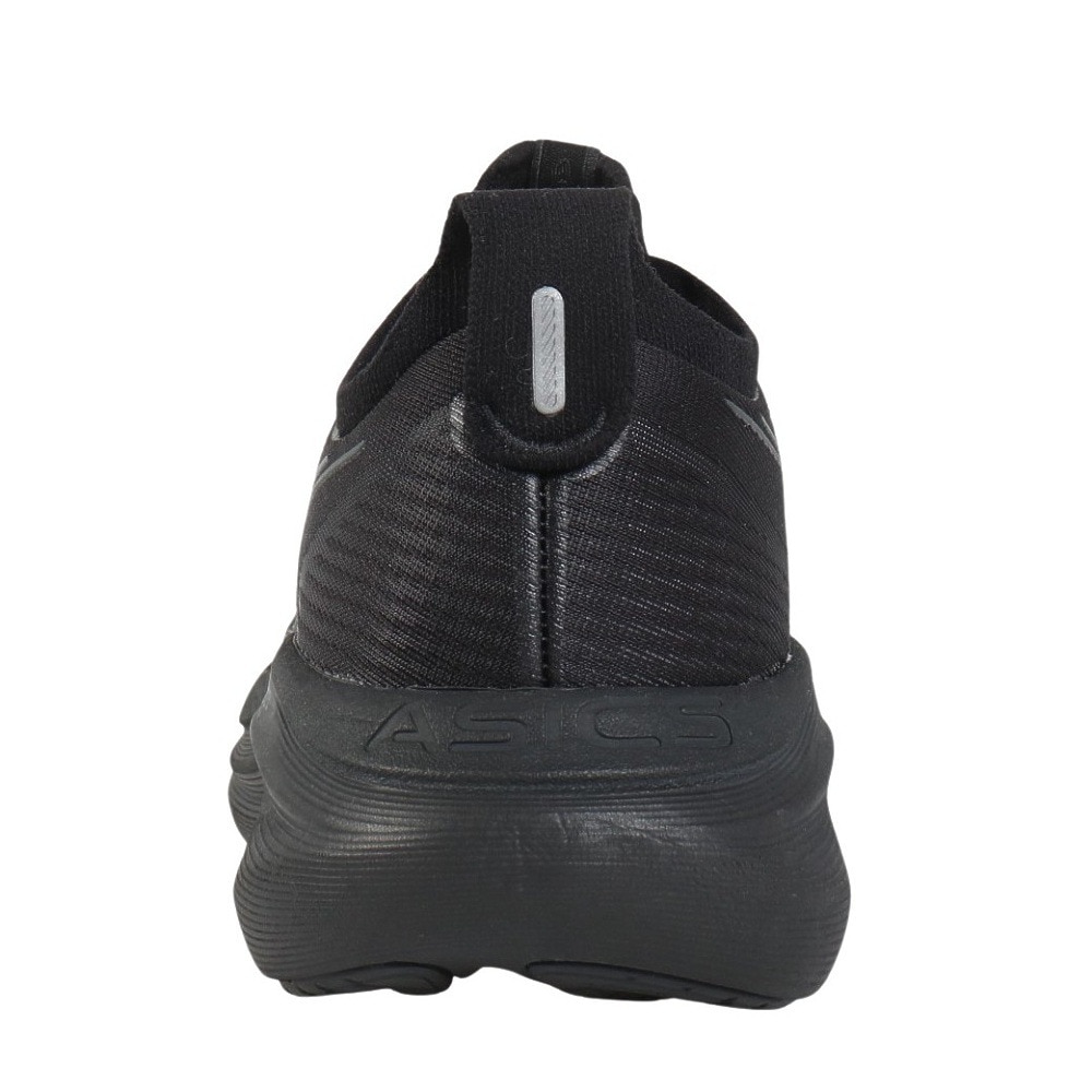 アシックス（ASICS）（メンズ）ランニングシューズ ゲルニンバス27 ブラック グレー 1011B958.001 スニーカー クッション GEL-NIMBUS 27