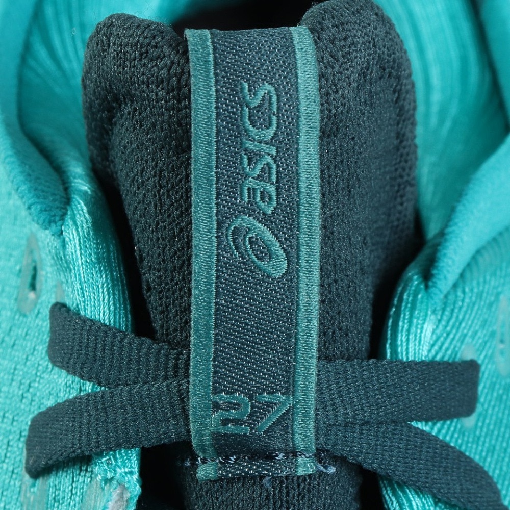 アシックス（ASICS）（メンズ）ランニングシューズ ゲルニンバス27 ターコイズ 1011B958.400 スニーカー クッション 快適 GEL-NIMBUS 27