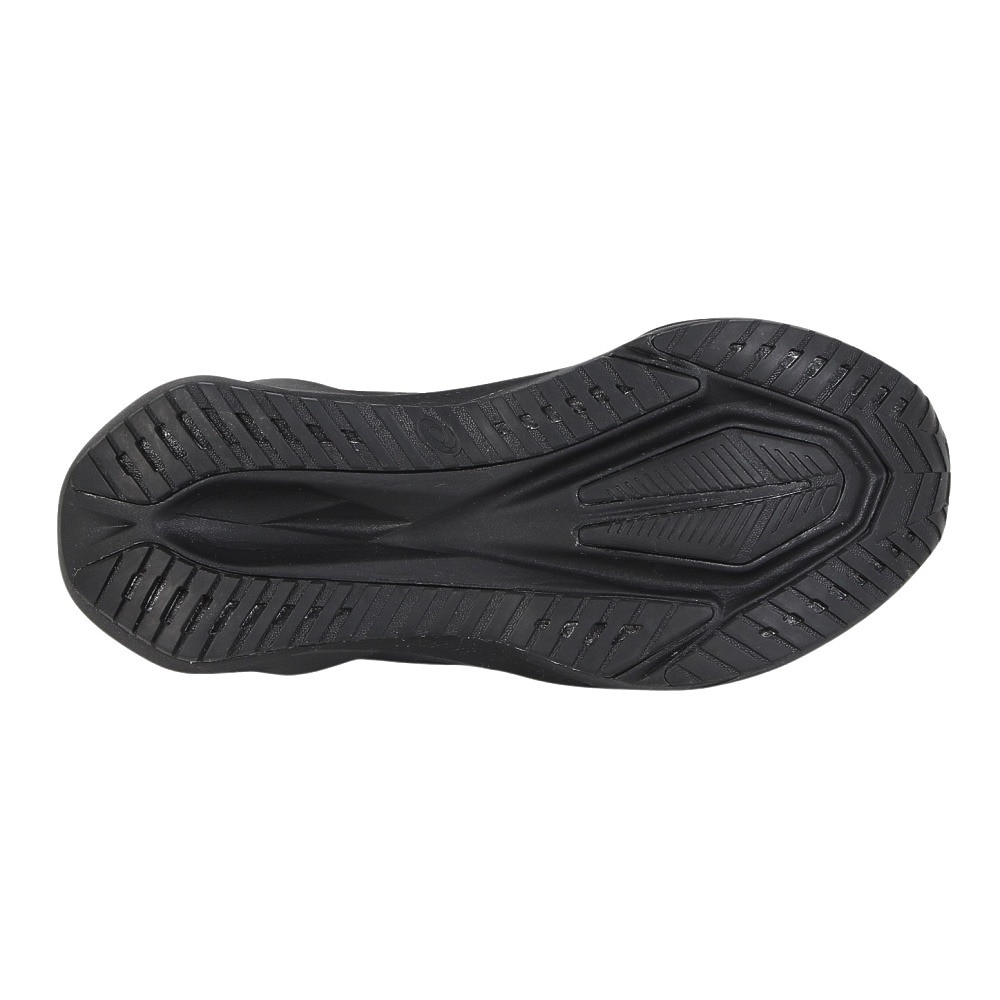 アシックス（ASICS）（メンズ）ランニングシューズ ノヴァブラスト 5 ワイド ブラック グレー 1011B975.002 スニーカー ジョグ クッション性
