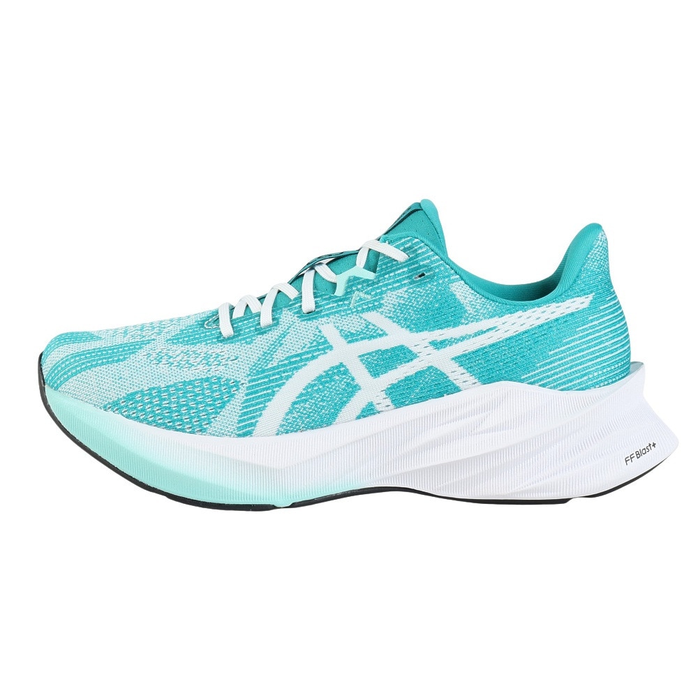 アシックス（ASICS）（メンズ）ランニングシューズ ダイナブラスト 5 ホワイト ブルー 1011B983.100 スニーカー ジョグ クッション性