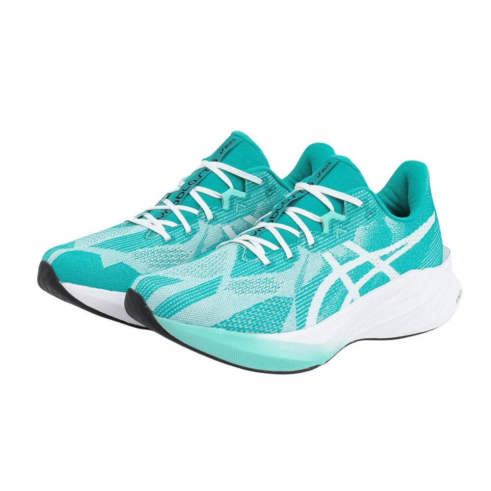 アシックス（ASICS）（メンズ）ランニングシューズ ダイナブラスト 5 ホワイト ブルー 1011B983.100 スニーカー ジョグ クッション性