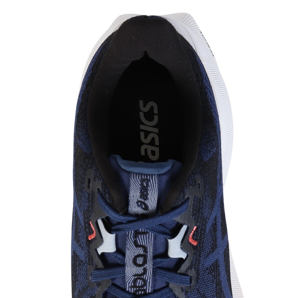 アシックス（ASICS）（メンズ）ランニングシューズ ダイナブラスト 5 ブルー ブラック 1011B983.400 スニーカー ジョグ クッション性