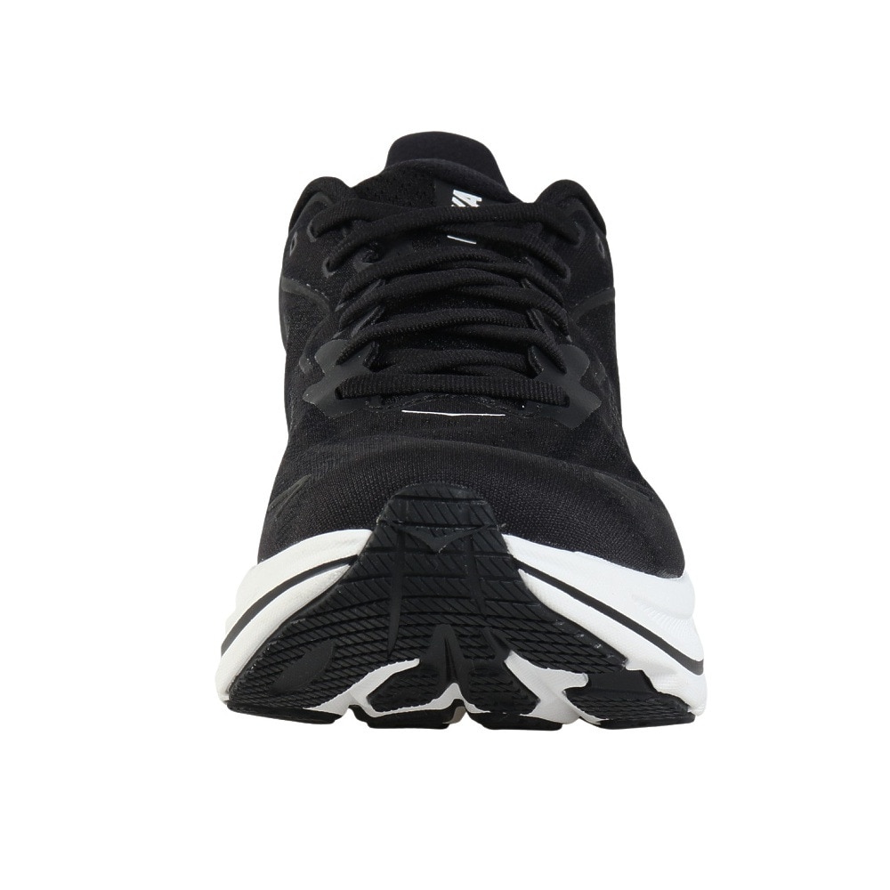 ホカ（HOKA）（メンズ）ランニングシューズ ジョギングシューズ クリフトン 10 ブラック ホワイト 1162030-BWHT スニーカー ウォーキング 超軽量 クッション性