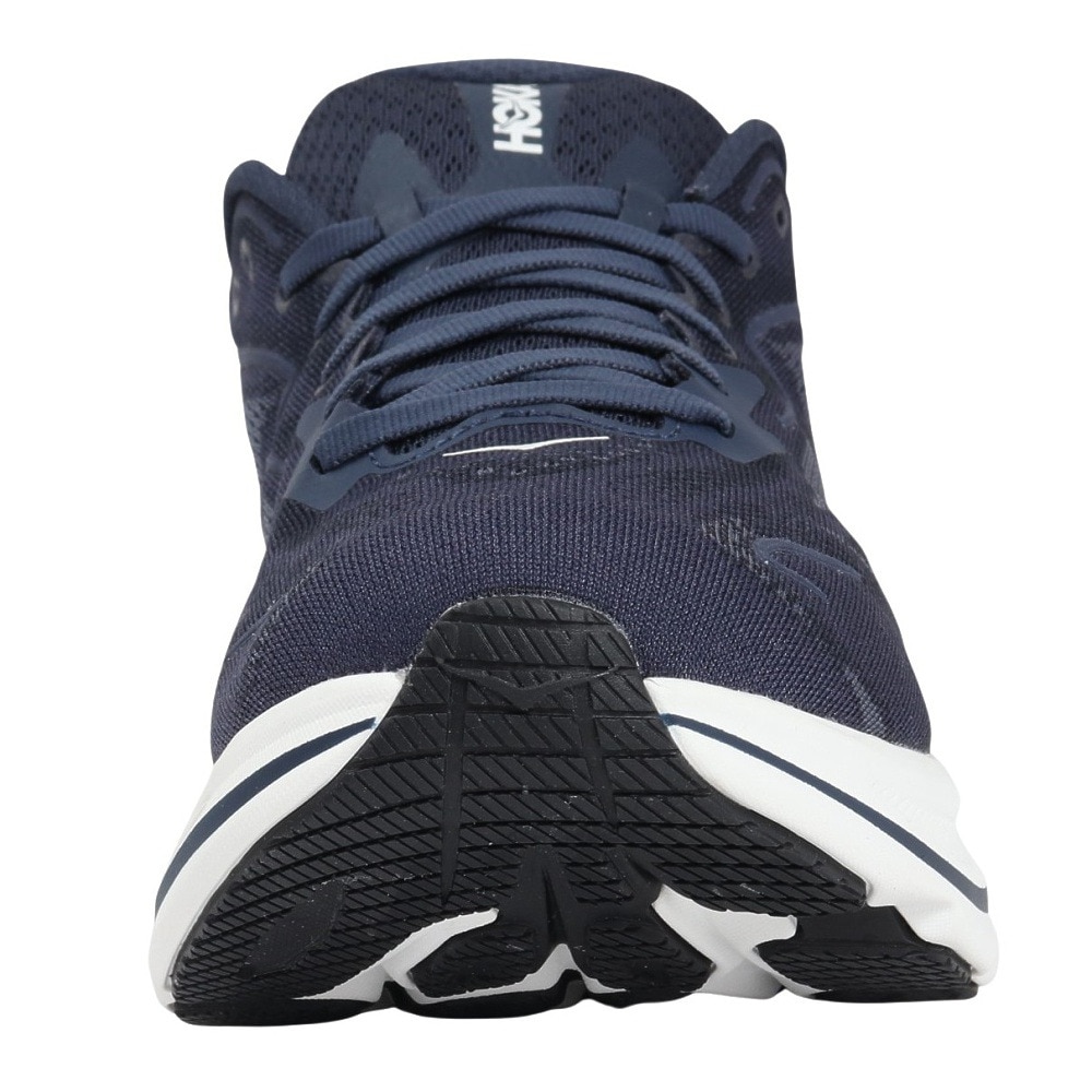 ホカ（HOKA）（メンズ）ランニングシューズ ジョギングシューズ クリフトン 10 ネイビー 1162030-NWT スニーカー ラン ウォーク 超軽量 クッション性 通気性 