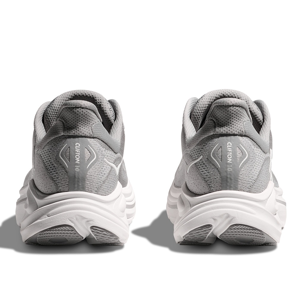 ホカ（HOKA）（メンズ）ランニングシューズ ジョギングシューズ クリフトン 10 グレー 1162030-STLLR スニーカー ラン ウォーク 超軽量 クッション性 通気性