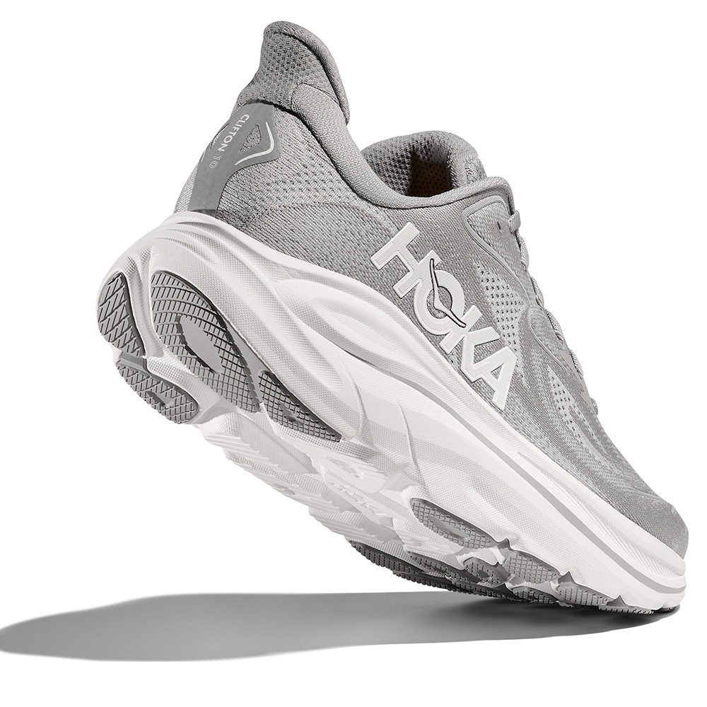 ホカ（HOKA）（メンズ）ランニングシューズ ジョギングシューズ クリフトン 10 グレー 1162030-STLLR スニーカー ラン ウォーク 超軽量 クッション性 通気性