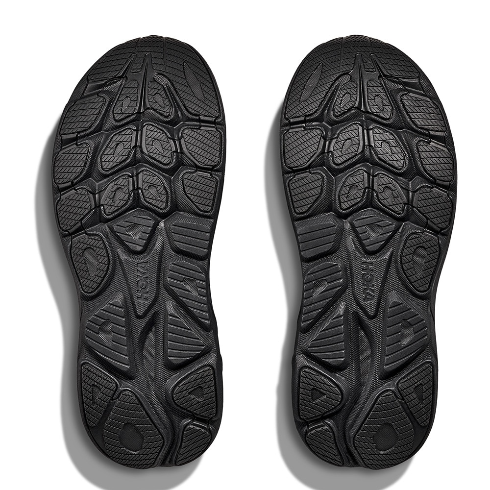 ホカ（HOKA）（メンズ）ランニングシューズ ジョギングシューズ クリフトン 10 ワイド ブラック 1162032-BBLC スニーカー ラン ウォーク 超軽量 クッション性