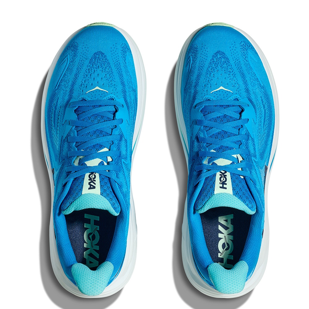 ホカ（HOKA）（メンズ）ランニングシューズ ジョギングシューズ クリフトン 10 ワイド ロイヤルブルー 1162032-HSK スニーカー ラン ウォーク 超軽量 通気性