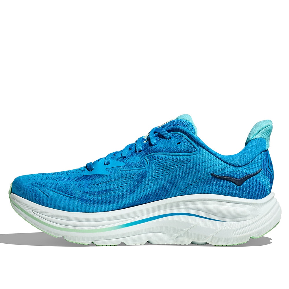 ホカ（HOKA）（メンズ）ランニングシューズ ジョギングシューズ クリフトン 10 ワイド ロイヤルブルー 1162032-HSK スニーカー ラン ウォーク 超軽量 通気性