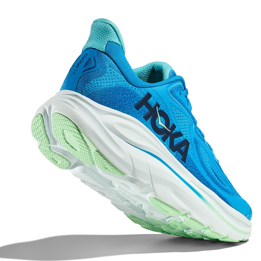 ホカ（HOKA）（メンズ）ランニングシューズ ジョギングシューズ クリフトン 10 ワイド ロイヤルブルー 1162032-HSK スニーカー ラン ウォーク 超軽量 通気性