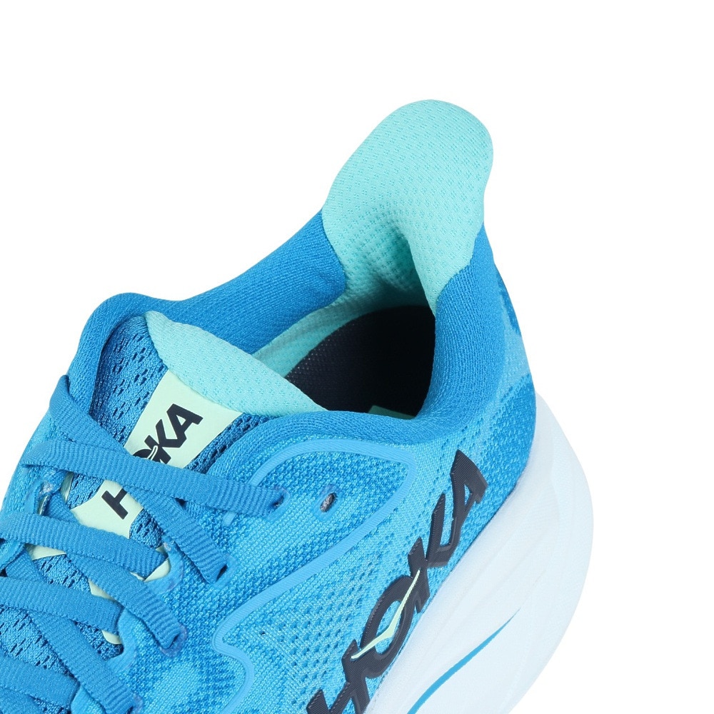 ホカ（HOKA）（メンズ）ランニングシューズ ジョギングシューズ クリフトン 10 ワイド ロイヤルブルー 1162032-HSK スニーカー ラン ウォーク 超軽量 通気性