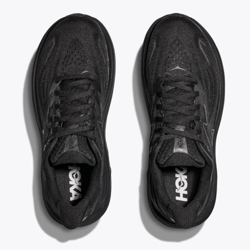 ホカ（HOKA）（メンズ）ランニングシューズ ジョギングシューズ クリフトン 10 ブラック 1162030-BBLC スニーカー ウォーキング ロード 超軽量 クッション性 