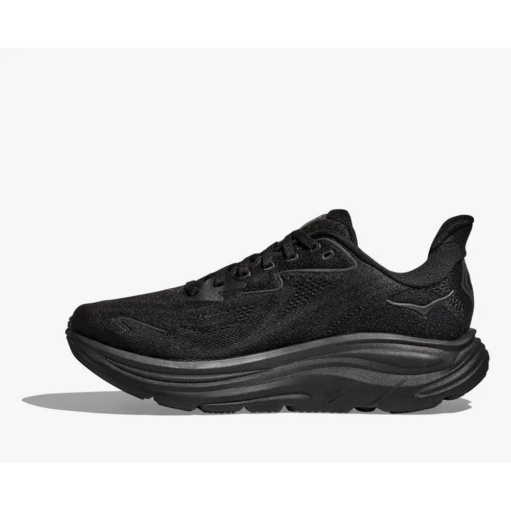 ホカ（HOKA）（メンズ）ランニングシューズ ジョギングシューズ クリフトン 10 ブラック 1162030-BBLC スニーカー ウォーキング ロード 超軽量 クッション性 