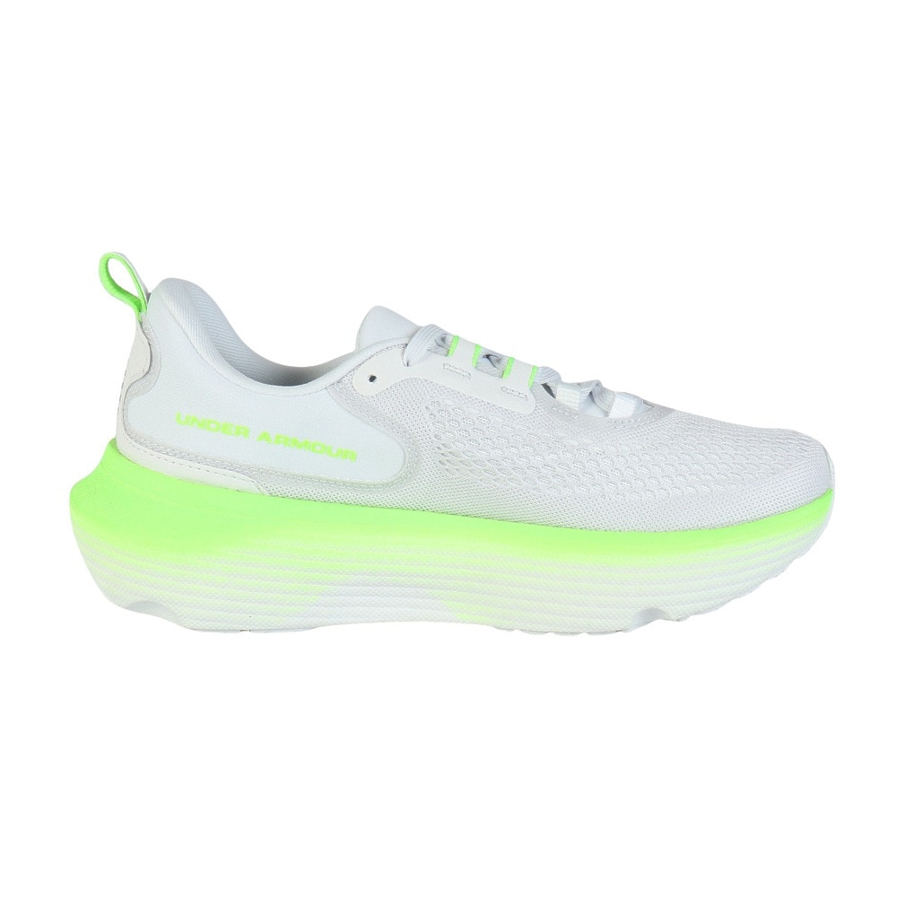 アンダーアーマー（UNDER ARMOUR）（メンズ）ランニングシューズ ジョギングシューズ インフィニット エリート 2 ライトグレー 3028169 024 スニーカー