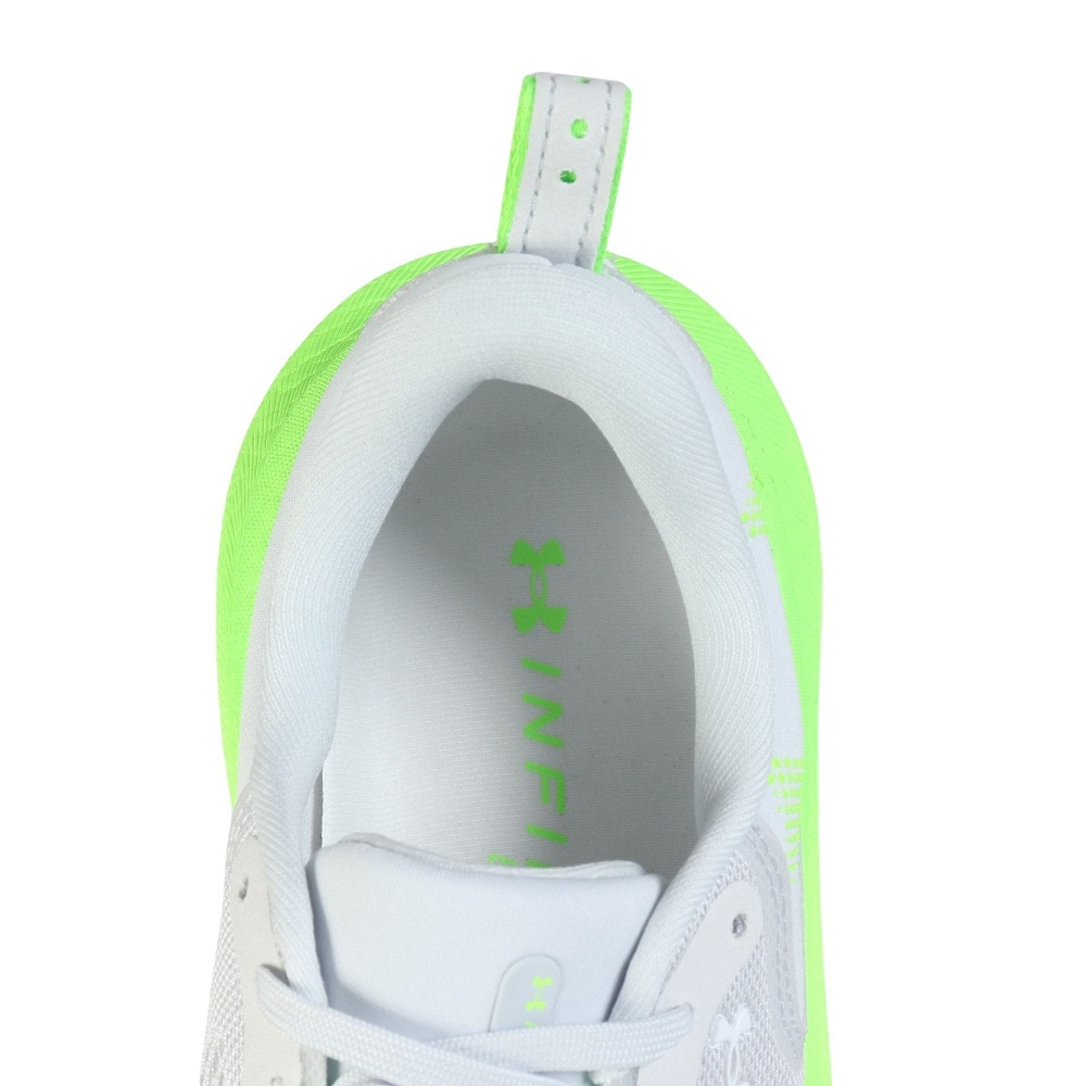 アンダーアーマー（UNDER ARMOUR）（メンズ）ランニングシューズ ジョギングシューズ インフィニット エリート 2 ライトグレー 3028169 024 スニーカー