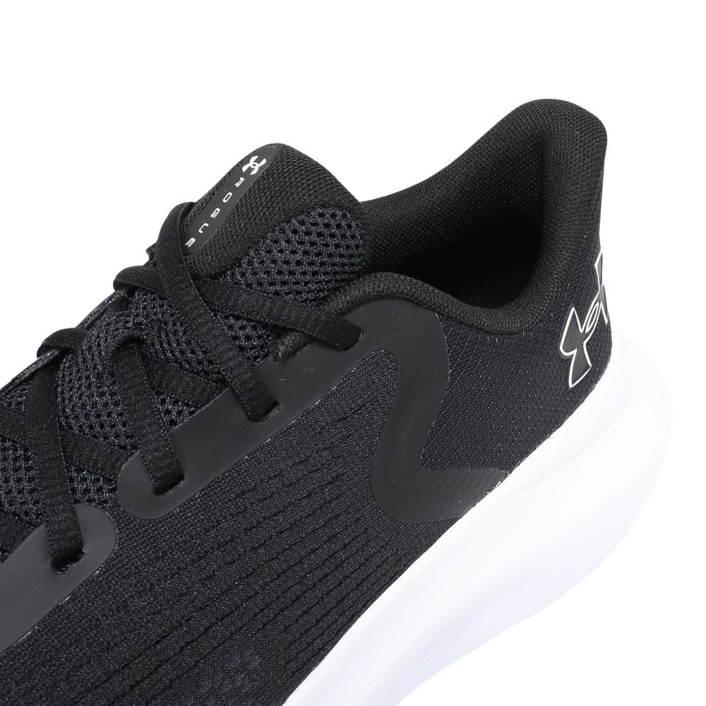 アンダーアーマー（UNDER ARMOUR）（メンズ）ランニングシューズ ジョギングシューズ チャージド ローグ 5 ワイド ブラック ホワイト 3028255 001