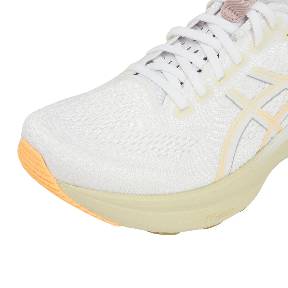 アシックス（ASICS）（メンズ）ランニングシューズ ジョギングシューズ GEL-KAYANO 32 ホワイト 1011C052.101 快適性 安定性 ラン ウォーク