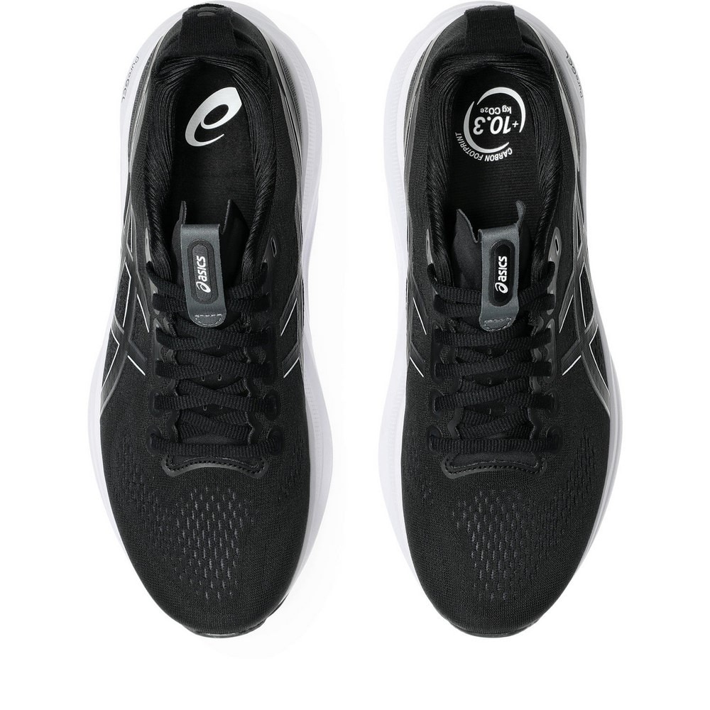 アシックス（ASICS）（メンズ）【先行予約商品】 ランニングシューズ ジョギングシューズ GEL-KAYANO 32 EX WIDE ブラック ホワイト 1011C054.002 快適性 