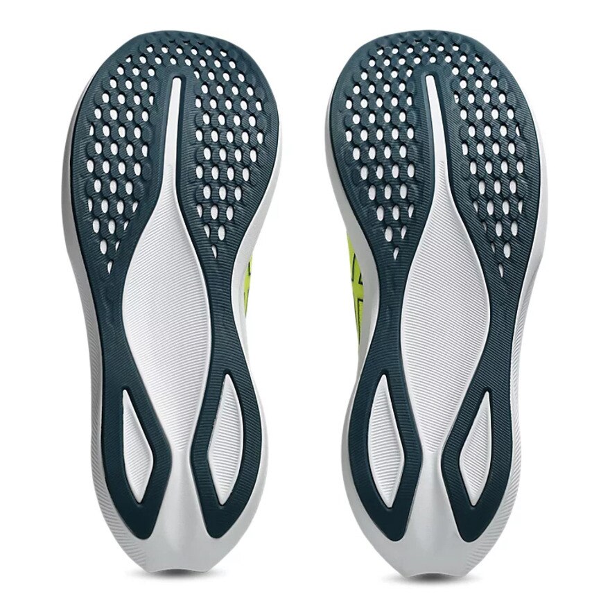 アシックス（ASICS）（メンズ）ランニングシューズ ジョギングシューズ エボライドスピード 3 ワイド イエロー グリーン 1011B968.750