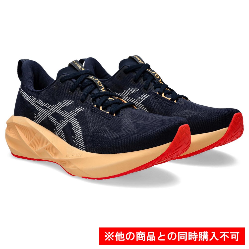 アシックス（ASICS）（メンズ）【先行予約商品】 ランニング ジョギングシューズ NOVABLAST 5 WIDE 1011B975.404 ノヴァブラスト 5