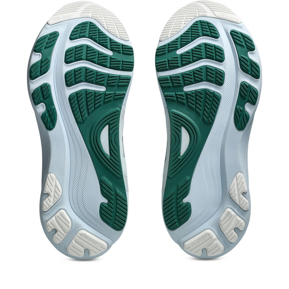 アシックス（ASICS）（メンズ）ランニングシューズ ジョギングシューズ ゲルカヤノ 32 ホワイト グリーン 1011C052.102 スニーカー