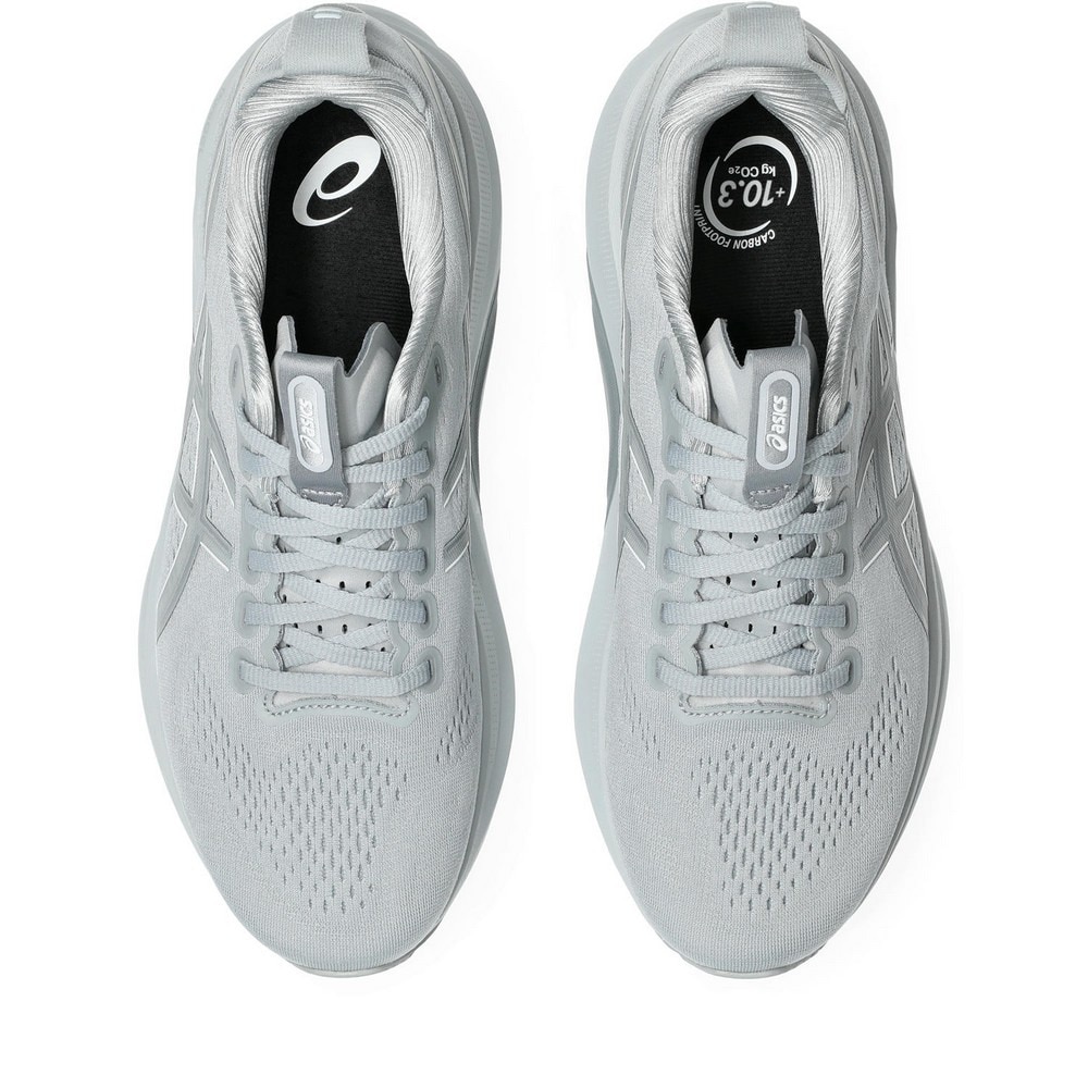 アシックス（ASICS）（メンズ）ランニングシューズ ジョギングシューズ ゲルカヤノ 32 EXワイド グレー 1011C054.020 スニーカー