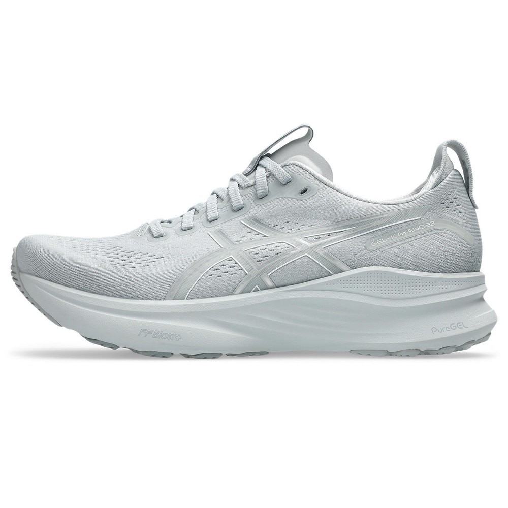 アシックス（ASICS）（メンズ）ランニングシューズ ジョギングシューズ ゲルカヤノ 32 EXワイド グレー 1011C054.020 スニーカー