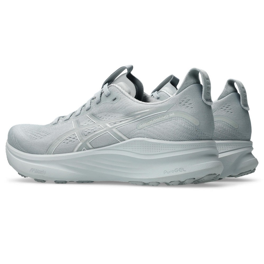 アシックス（ASICS）（メンズ）ランニングシューズ ジョギングシューズ ゲルカヤノ 32 EXワイド グレー 1011C054.020 スニーカー