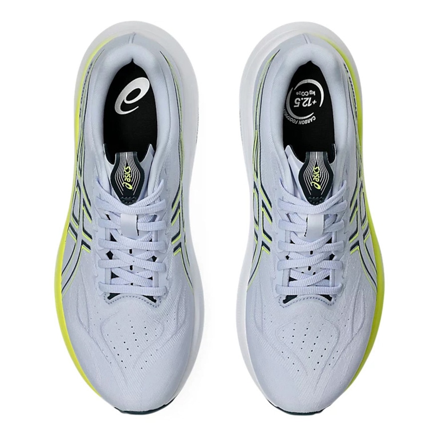 アシックス（ASICS）（メンズ）ランニングシューズ ジョギングシューズ GT-2000 14 ホワイト イエロー 1011C056.400
