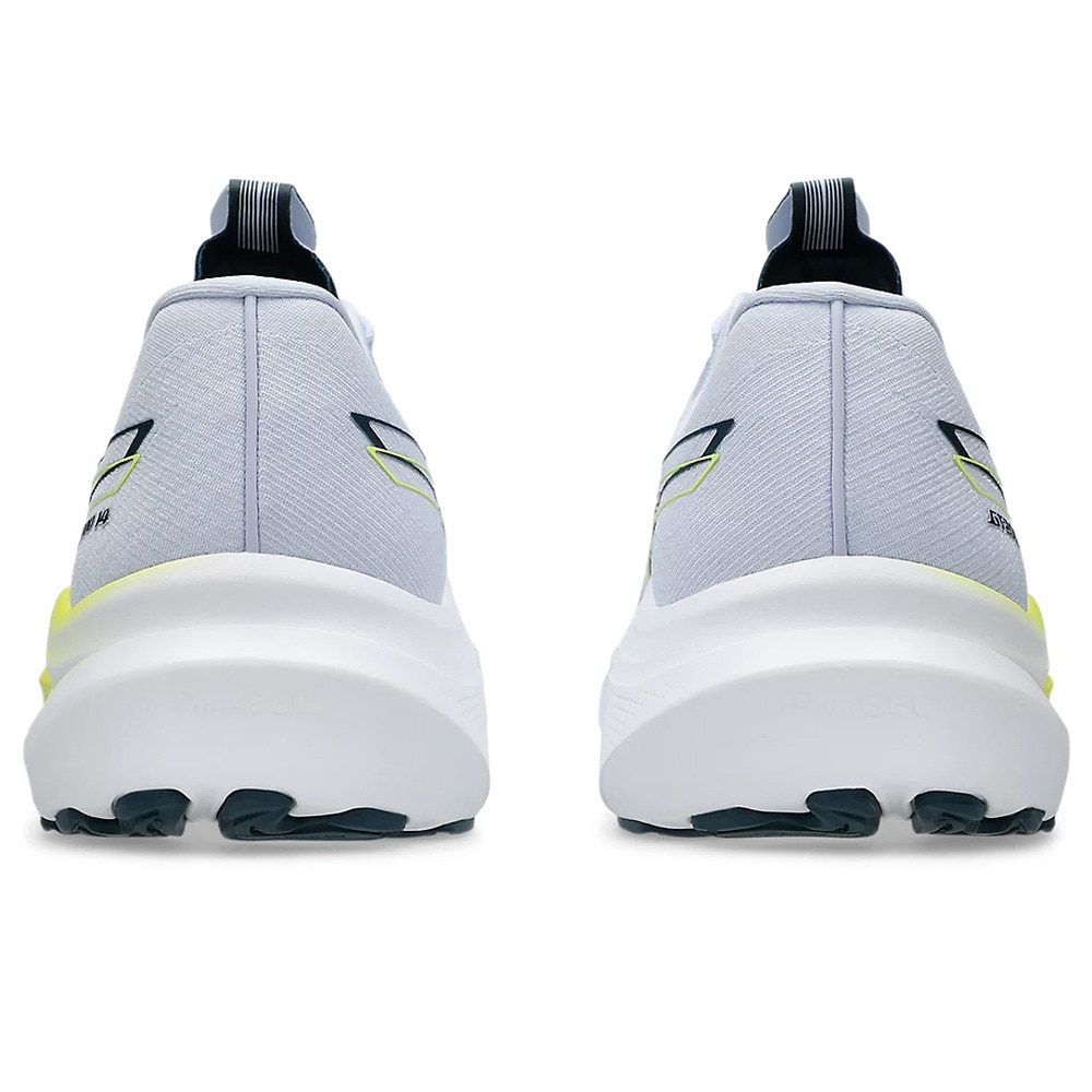 アシックス（ASICS）（メンズ）ランニングシューズ ジョギングシューズ GT-2000 14 ホワイト イエロー 1011C056.400