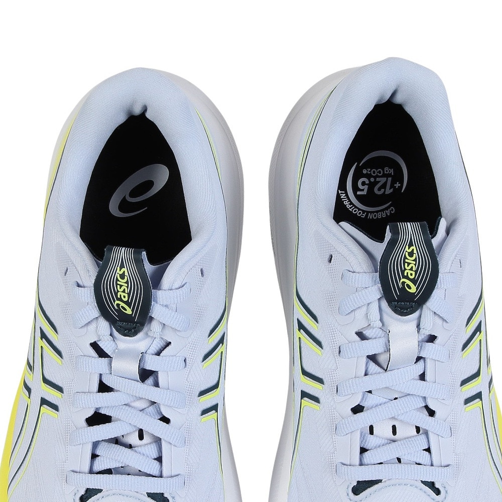 アシックス（ASICS）（メンズ）ランニングシューズ ジョギングシューズ GT-2000 14 ホワイト イエロー 1011C056.400