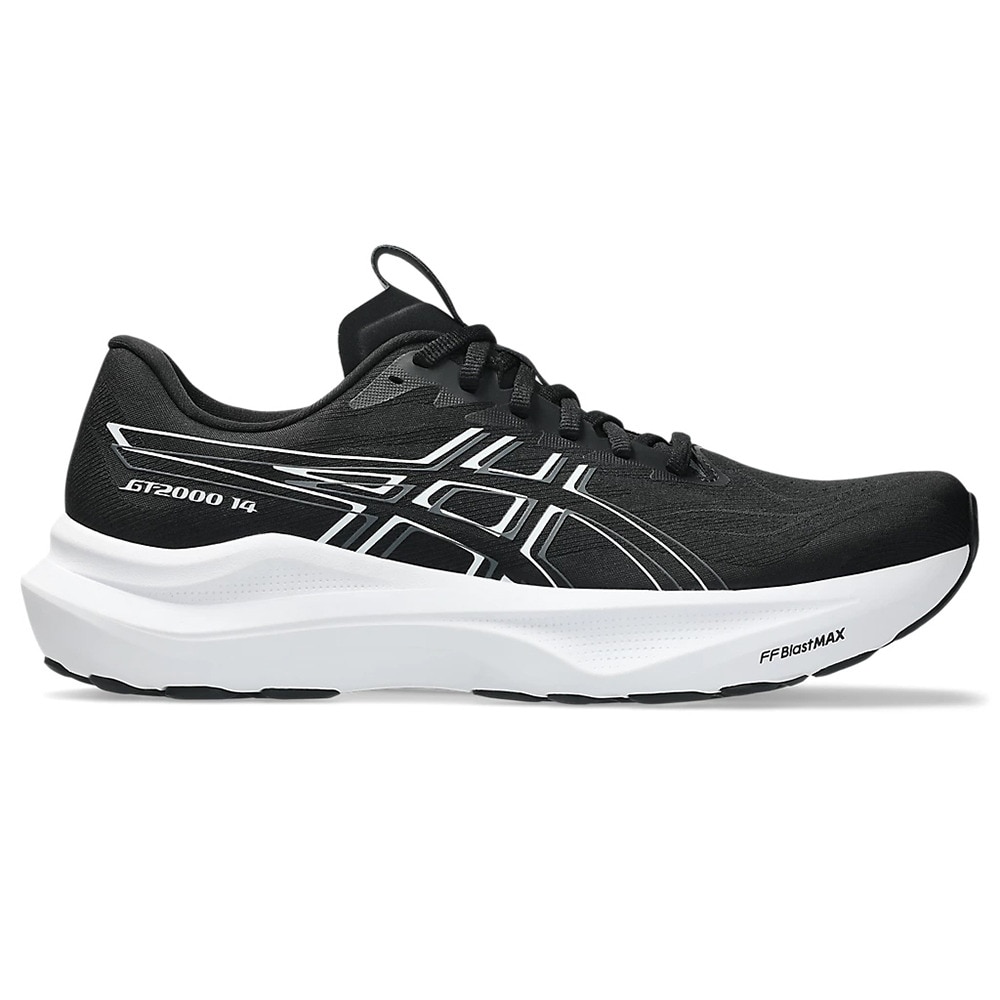 アシックス（ASICS）（メンズ）ランニングシューズ ジョギングシューズ GT-2000 14 エクストラワイド ブラック ホワイト 1011C057.001